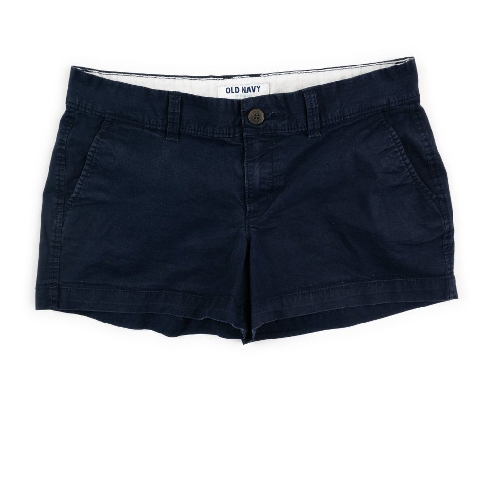 Old Navy Navy Blue Women's Chino Shorts